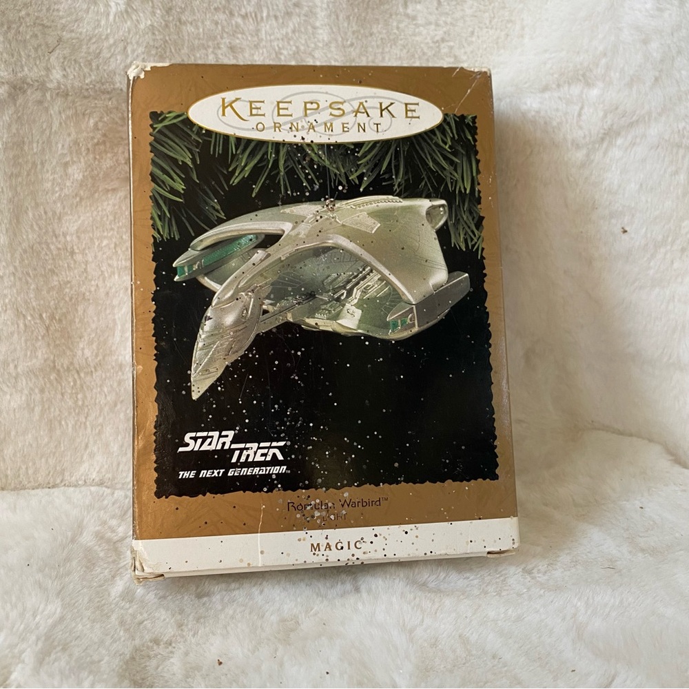 KEEPSAKE Star Trek Romulan Warbird Ornament 1995